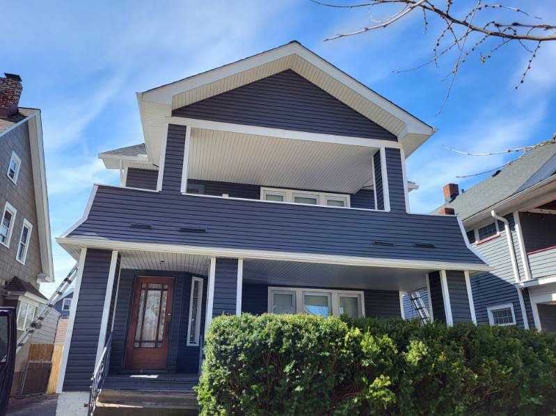Beautiful home exterior by Buckeye Exteriors